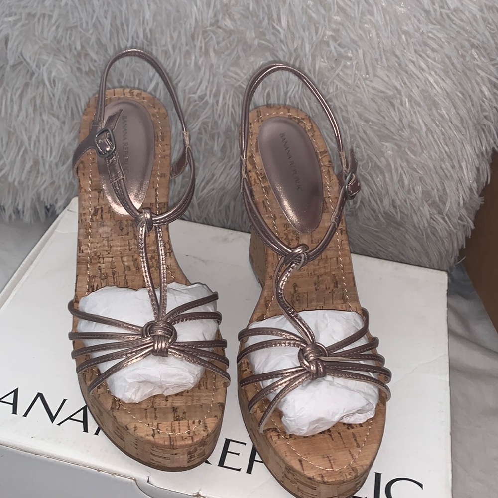 Woman wedges shoes